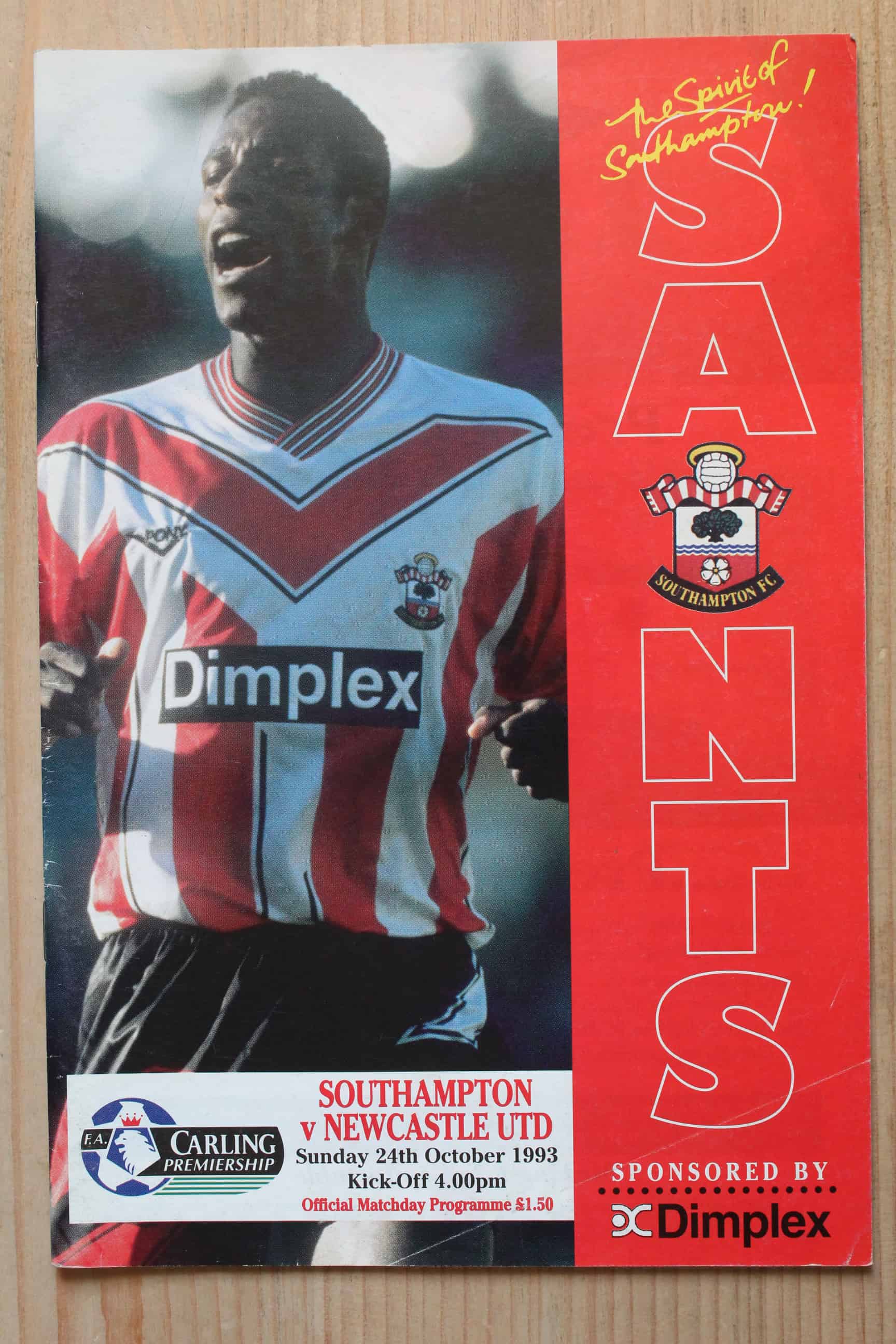 Southampton FC v Newcastle United FC
